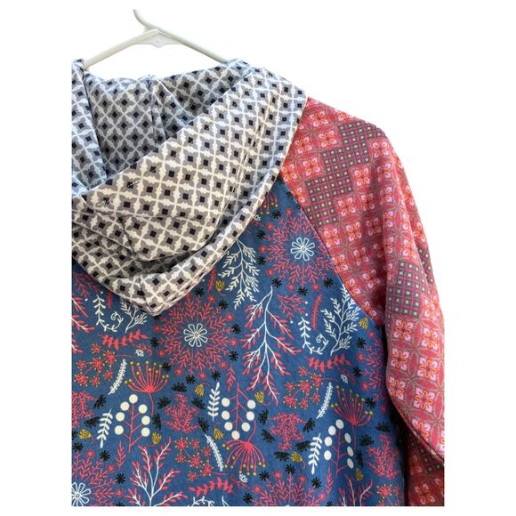 Matilda Jane 435 Up North Hoodie Jacket Full Zip Make Believe Pockets Girl's 12 - Picture 8 of 8